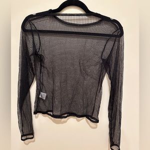 Mesh brandy Melville top